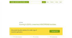 Desktop Screenshot of globalbiocidessolutions.com